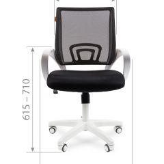 Кресло для оператора CHAIRMAN 696 white (ткань TW-11/сетка TW-01) в Асбесте - asbest.mebel24.online | фото 4