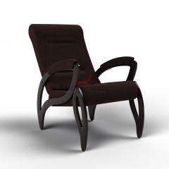 Кресло для отдыха Зельден 20-Т-Ш (тканьвенге) ШОКОЛАД в Асбесте - asbest.mebel24.online | фото 1