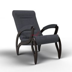 Кресло для отдыха Зельден 20-Т-ГР (тканьвенге) ГРАФИТ в Асбесте - asbest.mebel24.online | фото