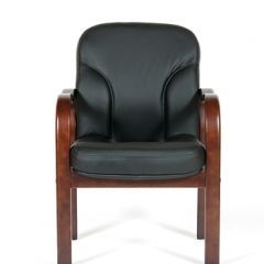 Кресло для посетителей CHAIRMAN 658 (натуральная кожа) в Асбесте - asbest.mebel24.online | фото 1
