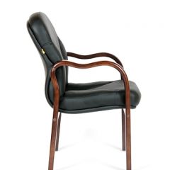 Кресло для посетителей CHAIRMAN 658 (натуральная кожа) в Асбесте - asbest.mebel24.online | фото 2