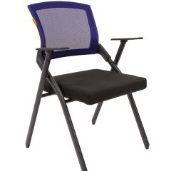 Кресло для посетителей CHAIRMAN NEXX (ткань стандарт черный/сетка DW-61) в Асбесте - asbest.mebel24.online | фото