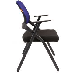 Кресло для посетителей CHAIRMAN NEXX (ткань стандарт черный/сетка DW-61) в Асбесте - asbest.mebel24.online | фото 3
