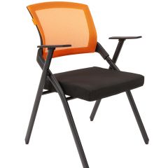 Кресло для посетителей CHAIRMAN NEXX (ткань стандарт черный/сетка DW-66) в Асбесте - asbest.mebel24.online | фото