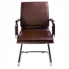 Кресло для посетителя Бюрократ CH-993-Low-V/Brown коричневый в Асбесте - asbest.mebel24.online | фото 4