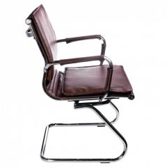 Кресло для посетителя Бюрократ CH-993-Low-V/Brown коричневый в Асбесте - asbest.mebel24.online | фото 2