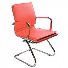 Кресло для посетителя Бюрократ CH-993-Low-V/Red красный в Асбесте - asbest.mebel24.online | фото