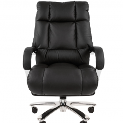 Кресло для руководителя CHAIRMAN  405 (ЭКО) Черное в Асбесте - asbest.mebel24.online | фото