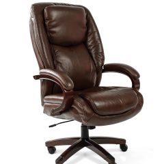 Кресло для руководителя CHAIRMAN  408 (Натуральная кожа) в Асбесте - asbest.mebel24.online | фото 4