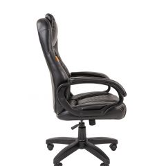 Кресло для руководителя  CHAIRMAN 432 (Экокожа черная) в Асбесте - asbest.mebel24.online | фото 3