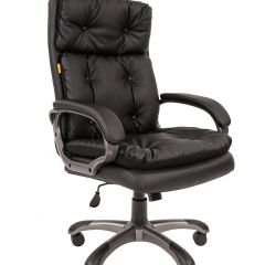 Кресло для руководителя  CHAIRMAN 442 (экокожа черная) в Асбесте - asbest.mebel24.online | фото 2