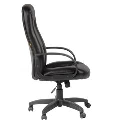 Кресло для руководителя  CHAIRMAN 685 (экокожа черный) в Асбесте - asbest.mebel24.online | фото 3