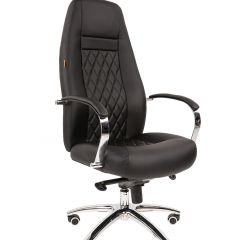 Кресло для руководителя CHAIRMAN 950 (Экокожа) Черное в Асбесте - asbest.mebel24.online | фото 1