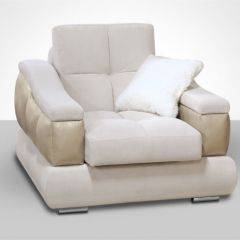 Кресло-кровать + Пуф Голливуд (ткань до 300) НПБ в Асбесте - asbest.mebel24.online | фото 2