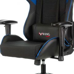 Кресло игровое Бюрократ VIKING 4 AERO BLUE черный/синий в Асбесте - asbest.mebel24.online | фото 5