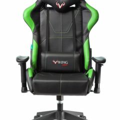 Кресло игровое Бюрократ VIKING 5 AERO LGREEN черный/салатовый в Асбесте - asbest.mebel24.online | фото 2