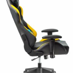 Кресло игровое Бюрократ VIKING 5 AERO YELLOW черный/желтый в Асбесте - asbest.mebel24.online | фото 2