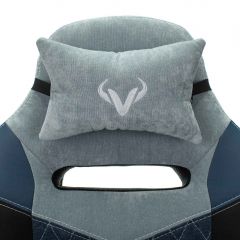 Кресло игровое Бюрократ VIKING 6 KNIGHT BL FABRIC синий в Асбесте - asbest.mebel24.online | фото 7