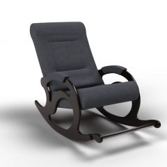 Кресло-качалка Тироль 12-Т-ГР (тканьвенге) ГРАФИТ в Асбесте - asbest.mebel24.online | фото