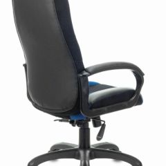 Кресло компьютерное BRABIX PREMIUM "Rapid GM-102" (экокожа/ткань, черное/синее) 532106 в Асбесте - asbest.mebel24.online | фото 4