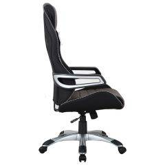 Кресло компьютерное BRABIX Techno GM-002 (ткань) черное/серое, вставки белые (531815) в Асбесте - asbest.mebel24.online | фото 4