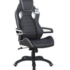 Кресло компьютерное BRABIX Techno Pro GM-003 (экокожа черное/серое, вставки серые) 531814 в Асбесте - asbest.mebel24.online | фото 2