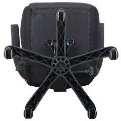 Кресло компьютерное BRABIX Techno Pro GM-003 (ткань черное/серое, вставки оранжевые) 531813 в Асбесте - asbest.mebel24.online | фото 9