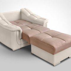 Кресло-кровать + Пуф Кристалл (ткань до 300) НПБ в Асбесте - asbest.mebel24.online | фото 3