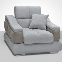 Кресло-кровать + Пуф Голливуд (ткань до 300) НПБ в Асбесте - asbest.mebel24.online | фото