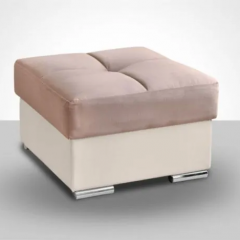 Кресло-кровать + Пуф Кристалл (ткань до 300) НПБ в Асбесте - asbest.mebel24.online | фото 2