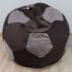 Кресло-мешок Мяч M (Vital Chocolate-Vital Java) в Асбесте - asbest.mebel24.online | фото 1