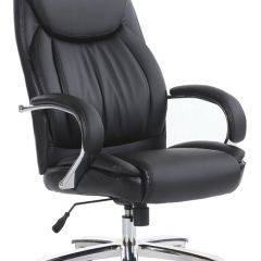 Кресло офисное BRABIX "Advance EX-575" (хром/экокожа/черное) 531825 в Асбесте - asbest.mebel24.online | фото 2