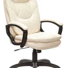 Кресло офисное BRABIX PREMIUM "Trend EX-568", экокожа, бежевое, 532102 в Асбесте - asbest.mebel24.online | фото 1
