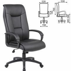 Кресло офисное BRABIX PREMIUM "Work EX-513" (экокожа, черное) 531943 в Асбесте - asbest.mebel24.online | фото 2