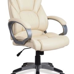 Кресло офисное BRABIX "Eldorado EX-504", экокожа, бежевое, 531167 в Асбесте - asbest.mebel24.online | фото
