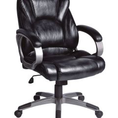 Кресло офисное BRABIX "Eldorado EX-504", экокожа, черное, 530874 в Асбесте - asbest.mebel24.online | фото