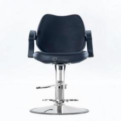 Кресло парикмахера Barneo 6219D черное в Асбесте - asbest.mebel24.online | фото 2