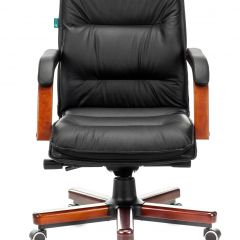 Кресло руководителя Бюрократ T-9927WALNUT-LOW/BL в Асбесте - asbest.mebel24.online | фото 3