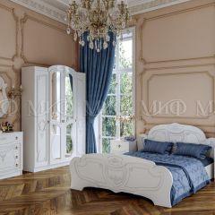 МАРИЯ Кровать 1,6м (белый) в Асбесте - asbest.mebel24.online | фото 2