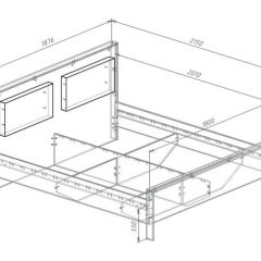 Кровать 1800 с плитой 22 мм ЛИБЕРТИ + основание в Асбесте - asbest.mebel24.online | фото 3