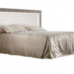 Кровать 2-х спальная (1,8 м) Тиффани штрих-лак/серебро с подъемным механизмом (ТФКР180-1[3]) в Асбесте - asbest.mebel24.online | фото 1