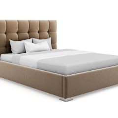 Кровать Асти интерьерная +основание (200х200) в Асбесте - asbest.mebel24.online | фото