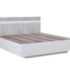 Кровать Бетти 1600 (Анкор Светлый/Бетонный Камень) в Асбесте - asbest.mebel24.online | фото 2