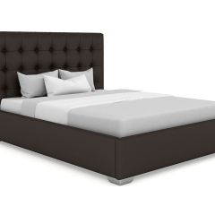Кровать Брауни интерьерная +основание (140х200) в Асбесте - asbest.mebel24.online | фото 3