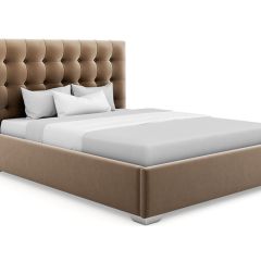 Кровать Брауни интерьерная +основание (140х200) в Асбесте - asbest.mebel24.online | фото 10