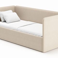 Кровать-диван Leonardo 160*70 (Бежевый) + боковина в Асбесте - asbest.mebel24.online | фото