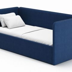 Кровать-диван Leonardo 160*70 (Синий) + боковина в Асбесте - asbest.mebel24.online | фото
