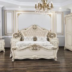 Кровать 1800 Джоконда (крем) в Асбесте - asbest.mebel24.online | фото 6