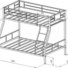 Кровать двухъярусная «Гранада-1» в Асбесте - asbest.mebel24.online | фото 6