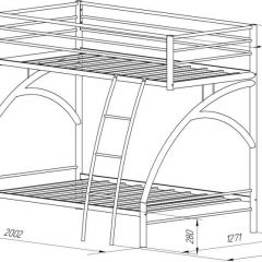 Кровать двухъярусная «Виньола-2» в Асбесте - asbest.mebel24.online | фото 6